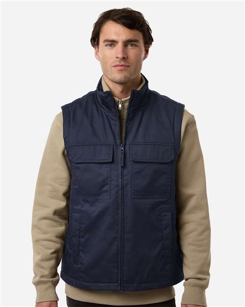 Harriton Unisex ClimaBloc® Station Vest - Harriton M723 Dark Navy XS
