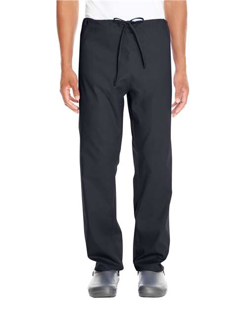 Harriton Unisex Restore Scrub Pants - Harriton M898 Black XXS Scrub Pants