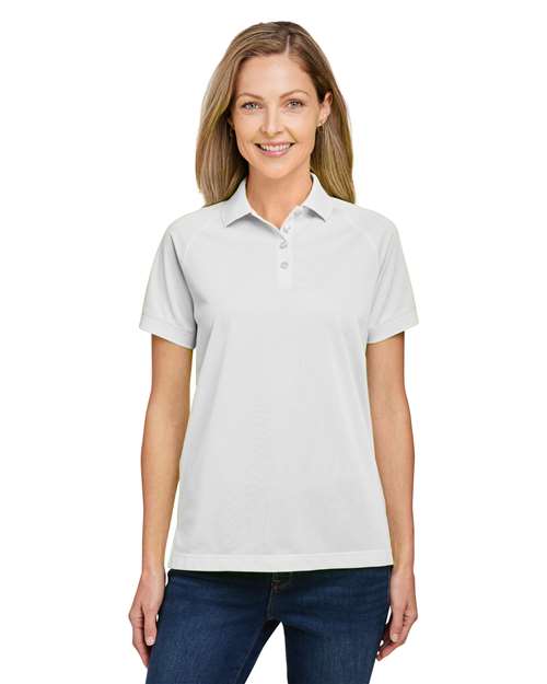 Harriton Women's Charge Snag and Soil Protect Polo - Harriton M208W White XS