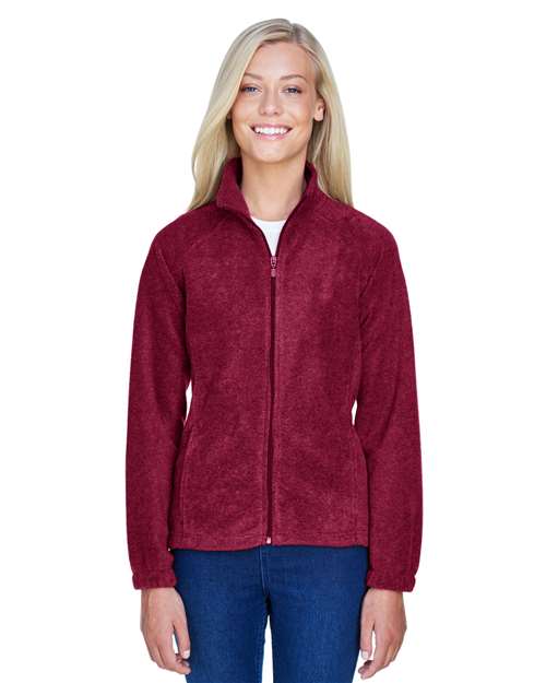 Harriton Women's Full - Zip Fleece - Harriton M990W Wine XS