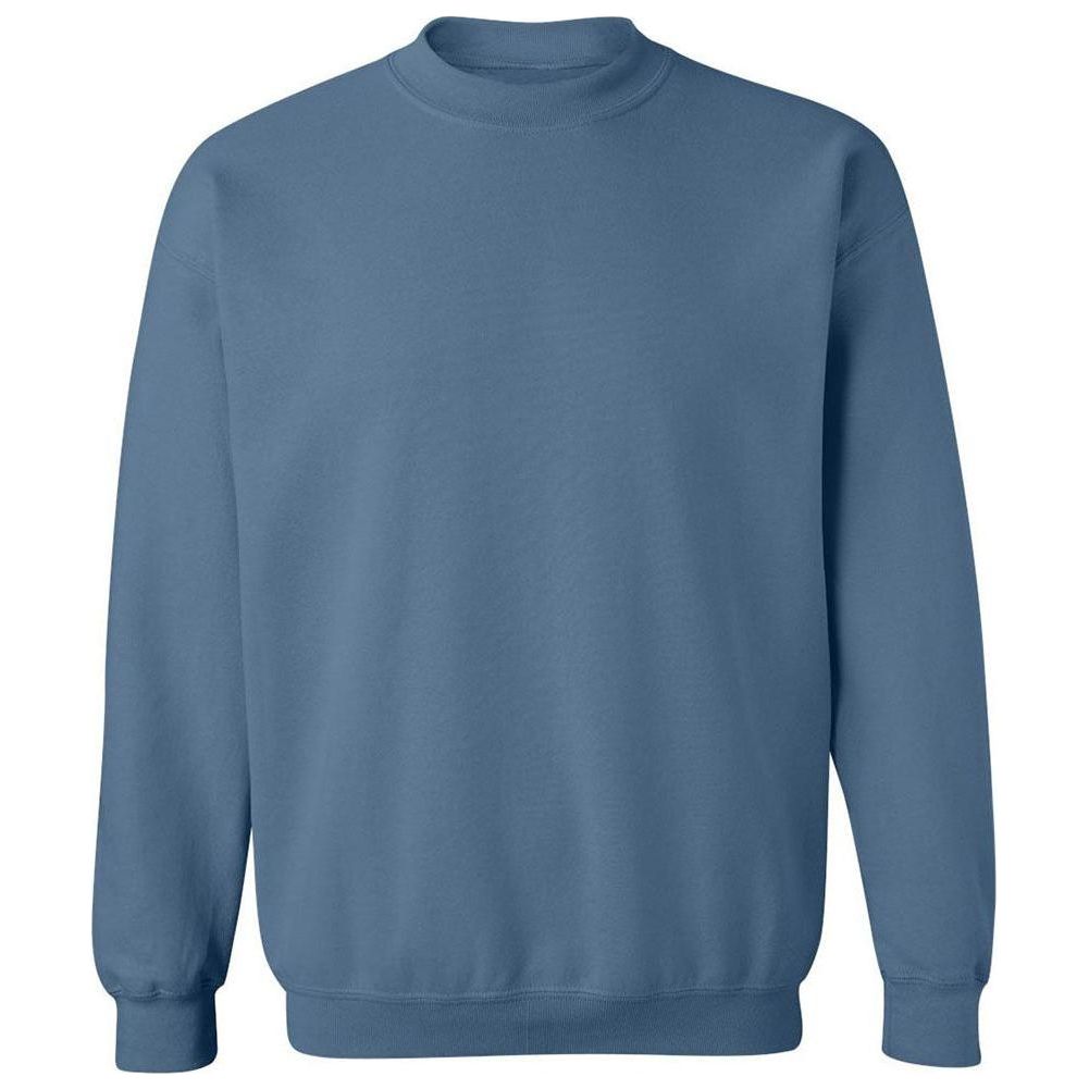 Heavy Blend Crewneck Sweatshirt Indigo S Crewneck Sweatshirts