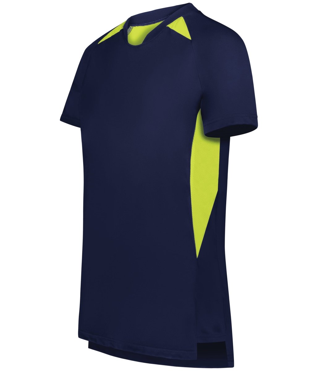 HighFive Ladies Hawk Evolution Soccer Jersey 322992 NAVY/LIME S
