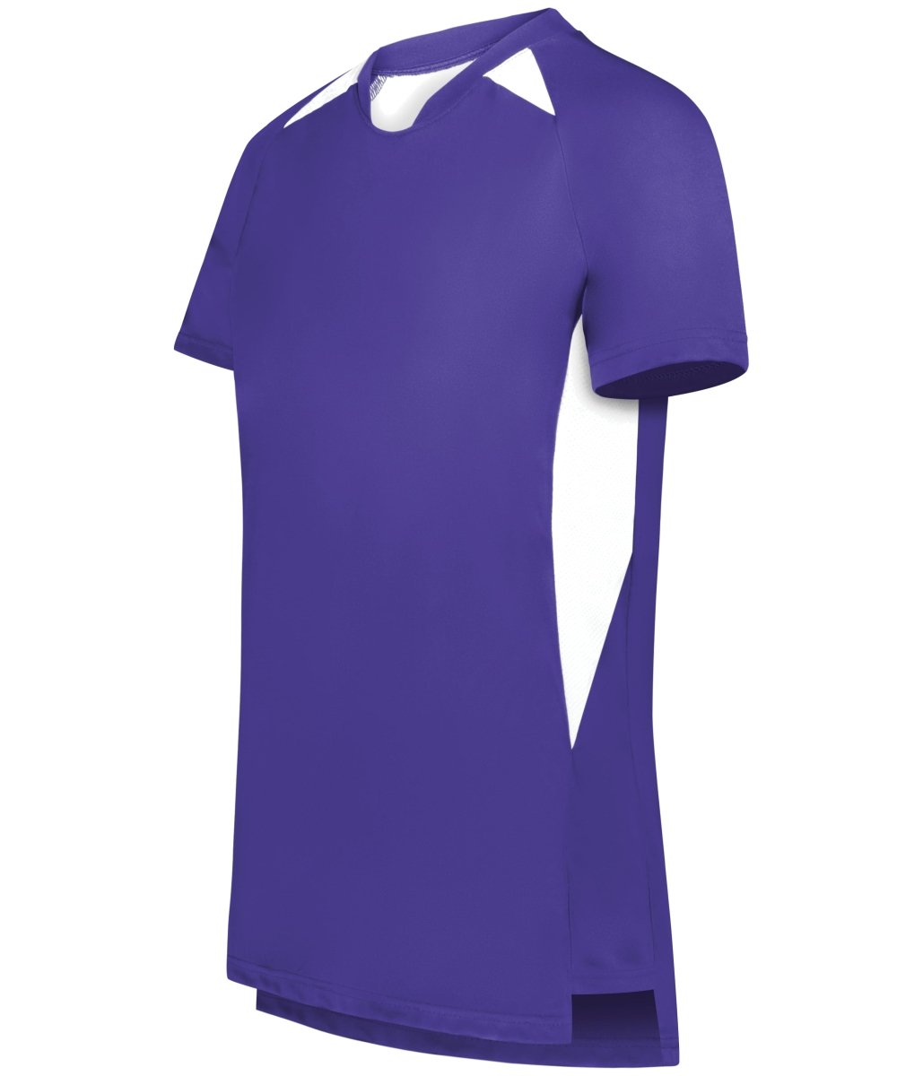 HighFive Ladies Hawk Evolution Soccer Jersey 322992 PURPLE/WHITE S