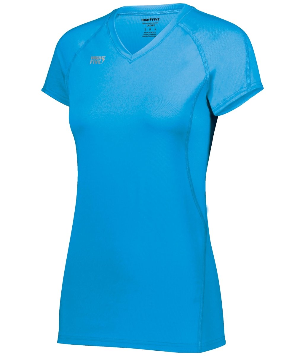 HighFive Ladies TruHit Short Sleeve Jersey 342222 POWER BLUE S