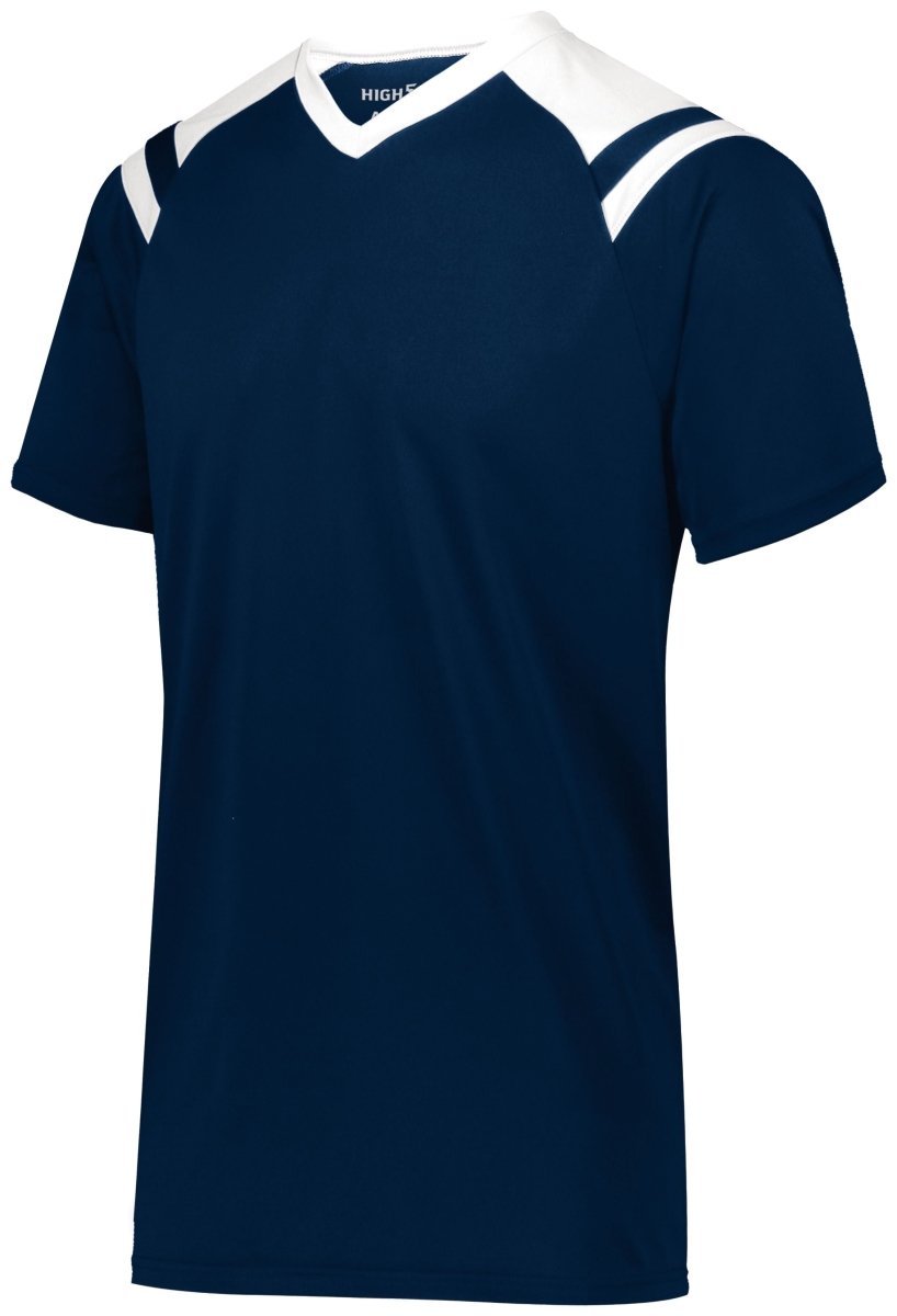 HighFive Sheffield Soccer Jersey 322970 NAVY/WHITE S