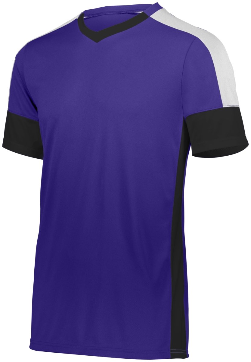 HighFive Wembley Soccer Jersey 322930 PURPLE/BLACK/WHITE S