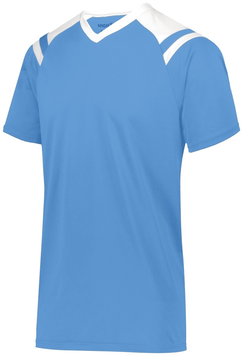 HighFive Youth Sheffield Soccer Jersey 322971 COLUMBIA BLUE/WHITE XXS