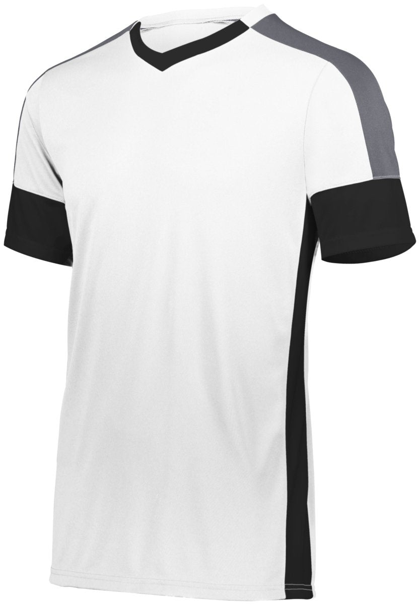HighFive Youth Wembley Soccer Jersey 322931 WHITE/BLACK/GRAPHITE S