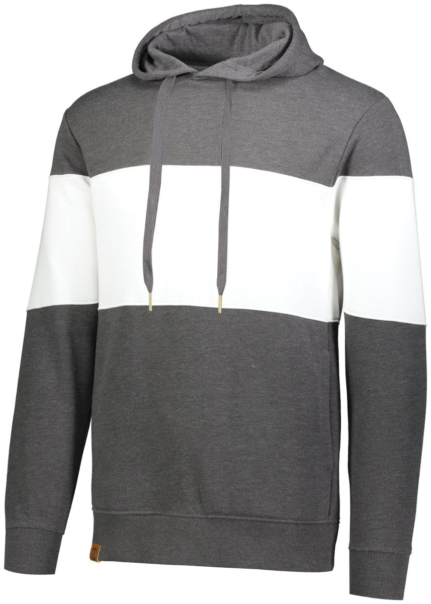 Holloway All - American Hoodie 229563 CARBON HEATHER/WHITE S
