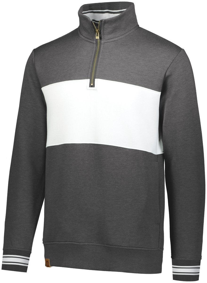Holloway All - American Pullover 229565 CARBON HEATHER/WHITE S
