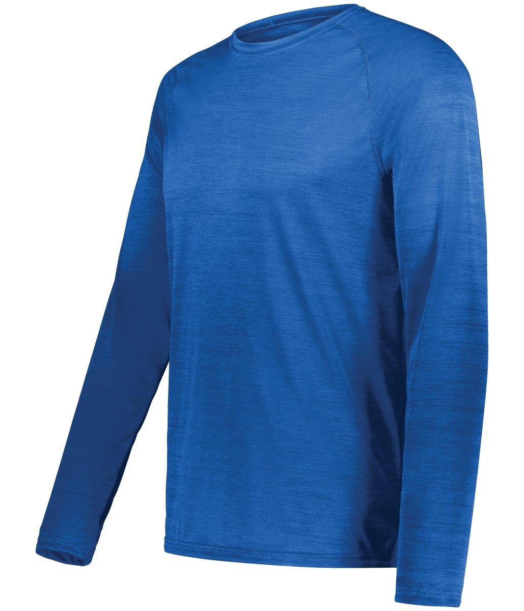 Holloway All - Pro Long Sleeve Tee 222559 ROYAL HEATHER S