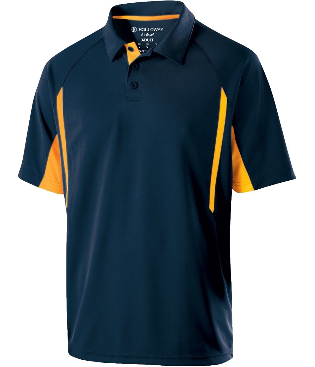 Holloway Avenger Polo 222530 NAVY/LIGHT GOLD S
