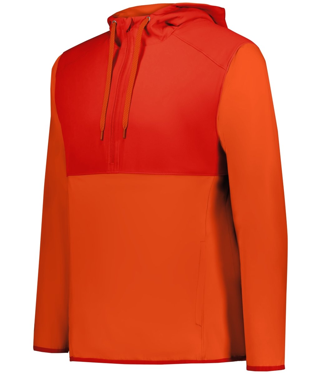 Holloway CITY STRETCH HYBRID PULLOVER - Holloway 223534 ORANGE/ORANGE TONAL S