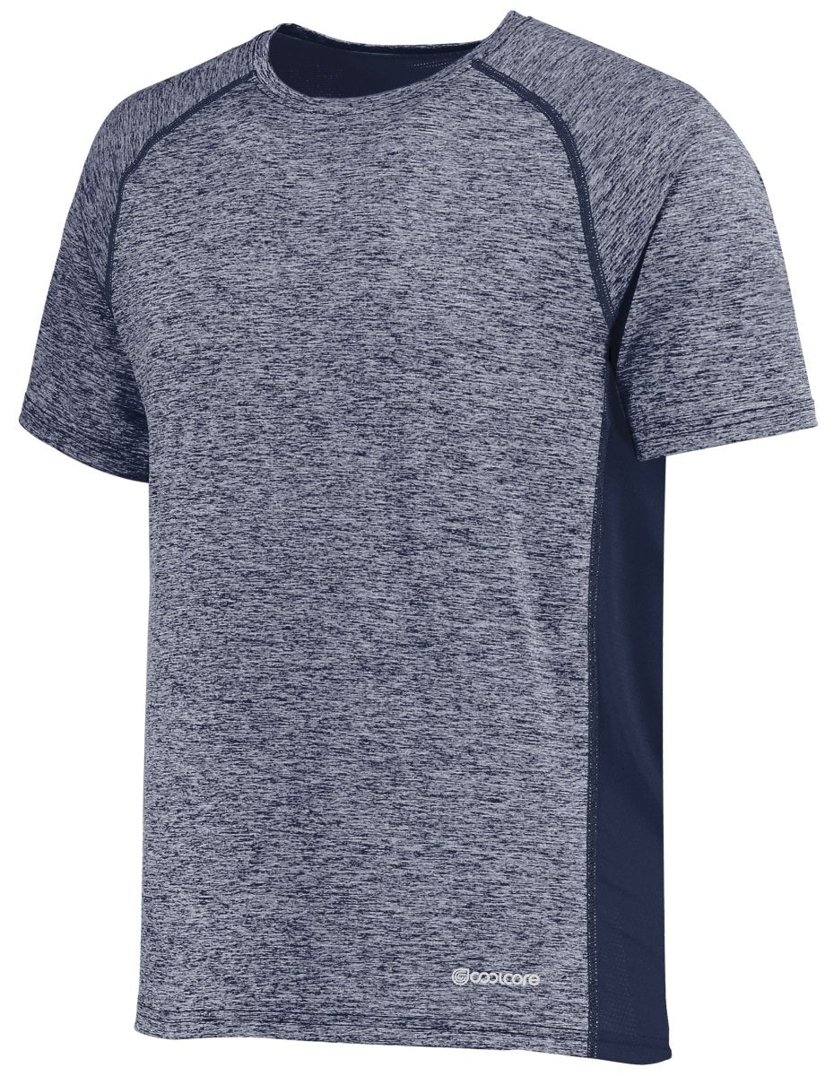 Holloway Electrify Tee Powered by Coolcore® 222571 NAVY HEATHER S