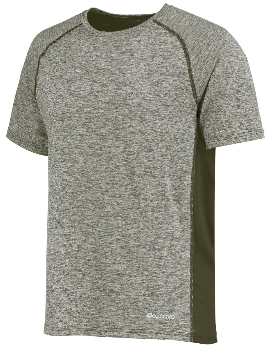 Holloway Electrify Tee Powered by Coolcore® 222571 OLIVE HEATHER S
