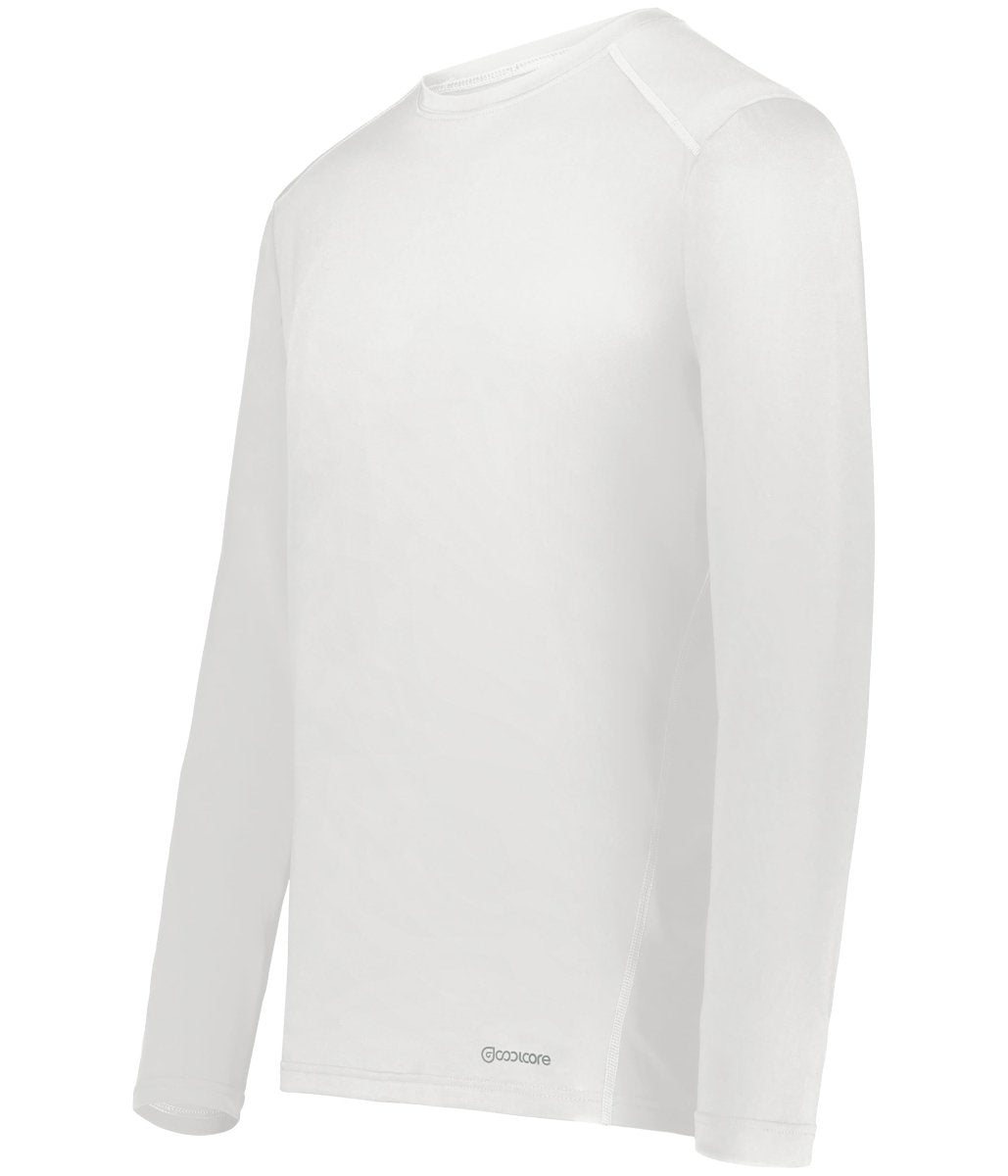 Holloway Essential Long Sleeve Tee Powered by Coolcore® 222138 WHITE S
