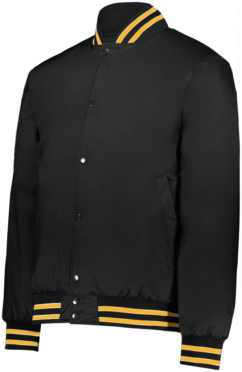 Holloway Heritage Jacket 229140 BLACK/LIGHT GOLD/WHITE S