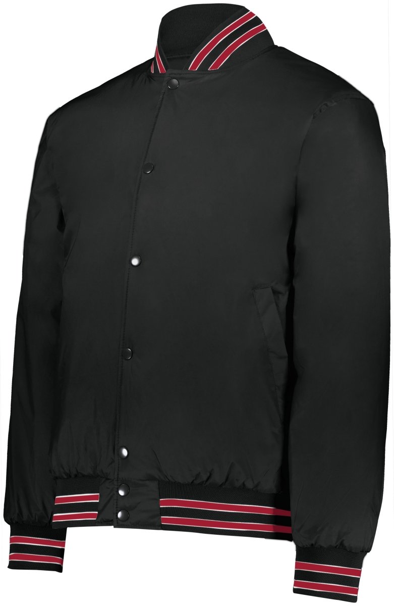 Holloway Heritage Jacket 229140 BLACK/SCARLET/WHITE S
