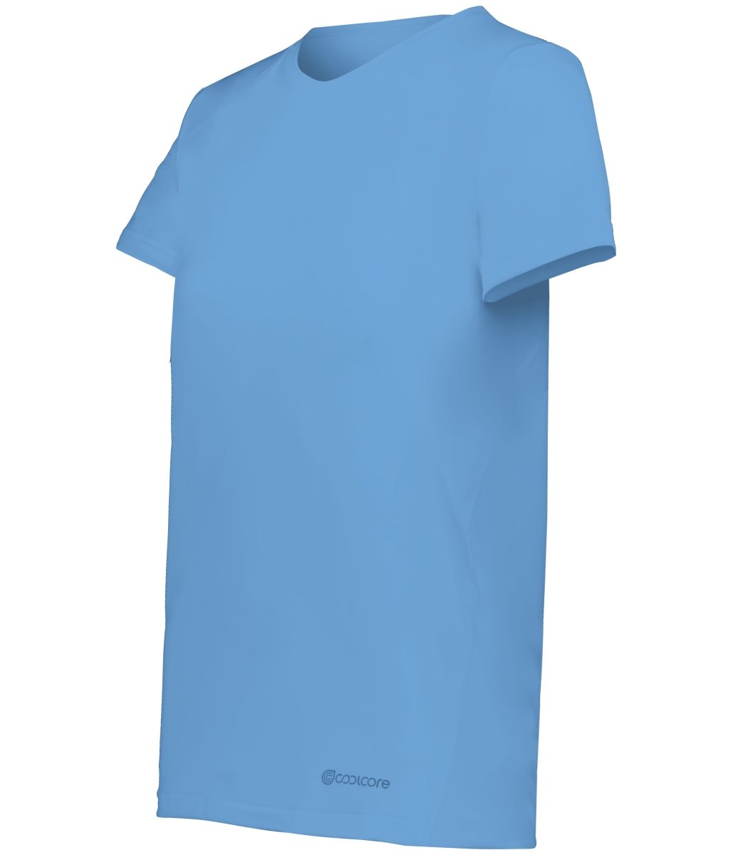 Holloway Ladies Essential Tee Powered by Coolcore® 222336 COLUMBIA BLUE S