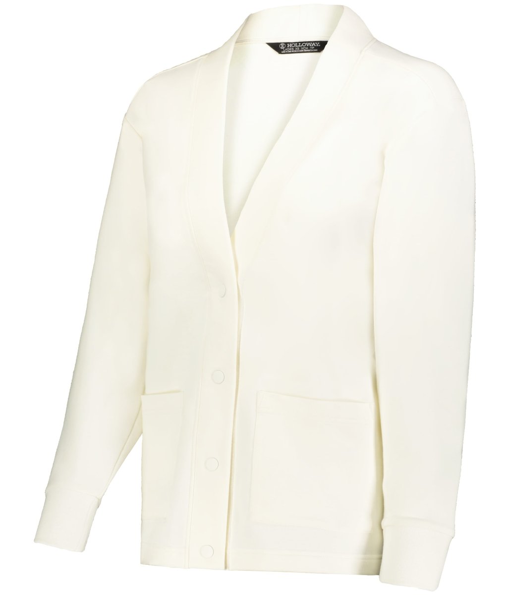Holloway LADIES HERITAGE PREP CARDIGAN 223781 VANILLA S