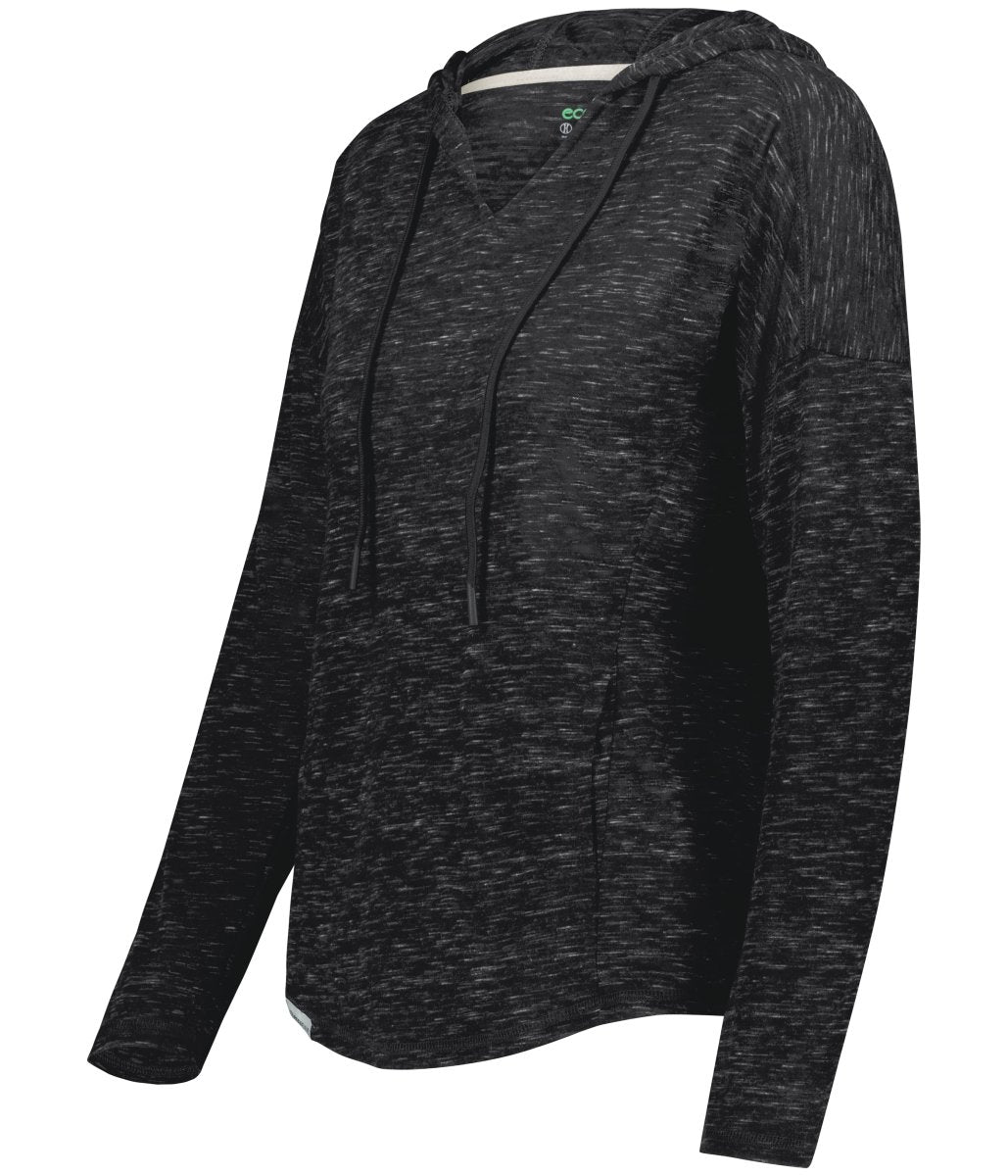 Holloway Ladies Monterey Hoodie 222845 BLACK HEATHER S