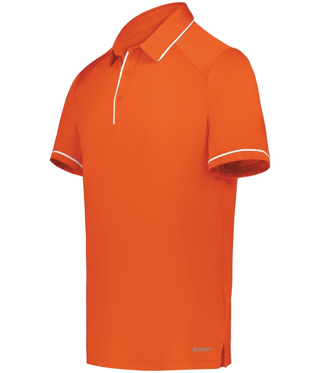 Holloway Performance Polo Powered by Coolcore® 222518 ORANGE/WHITE S
