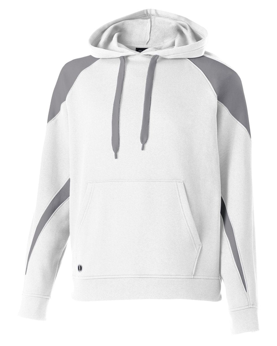 Holloway Prospect Hoodie 229546 WHITE/CHARCOAL HEATHER S