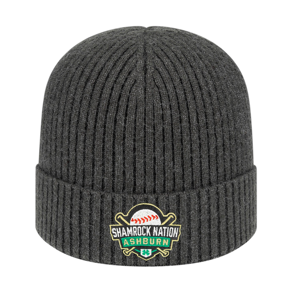 Cap America iK8550 Premium Knit Cap with Cuff - Dark Heather