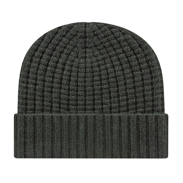 Cap America iK8552 Premium Waffle Knit Cap with Cuff