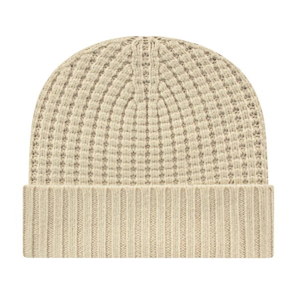 Cap America iK8552 Premium Waffle Knit Cap with Cuff