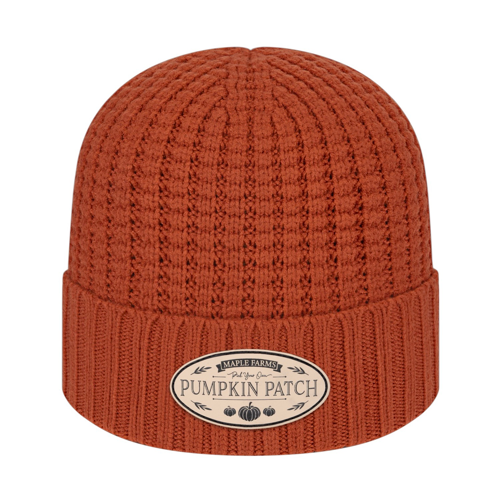 Cap America iK8552 Premium Waffle Knit Cap with Cuff