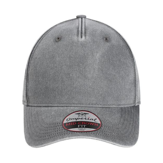 Imperial The Gambit Cap - Imperial X240 Charcoal Adjustable Hats