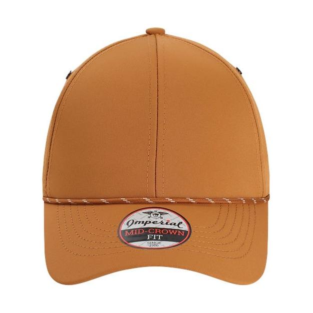 Imperial The Habanero Performance Rope Cap - Imperial 6054 Buckthorn Brown Adjustable Hats