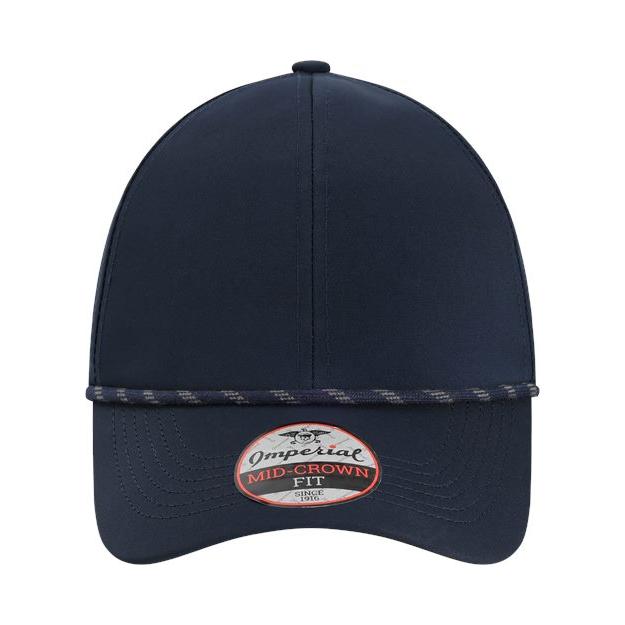 Imperial The Habanero Performance Rope Cap - Imperial 6054 Navy Adjustable Hats