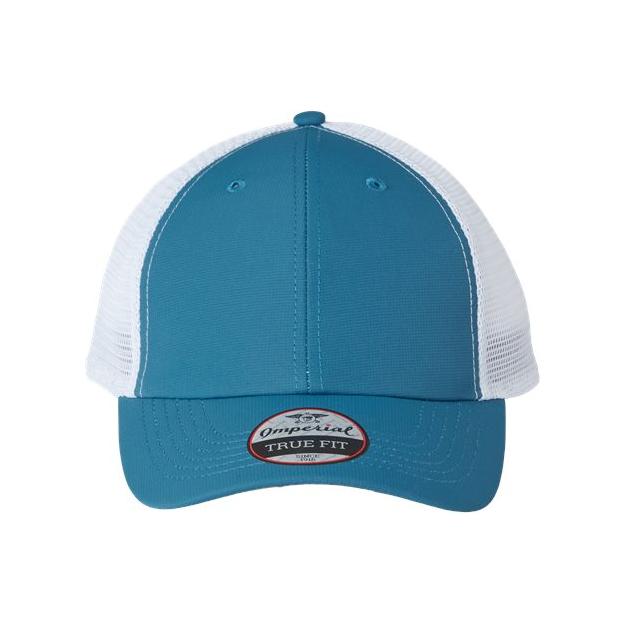 Imperial The Original Sport Mesh Cap - Imperial X210SM White/ White Adjustable Hats