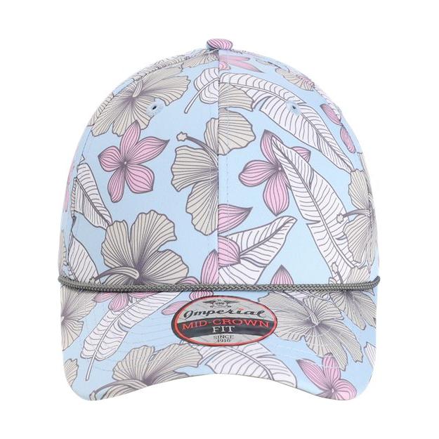 Imperial The Outtasite Cap - Imperial 5058 White Multi Adjustable Hats