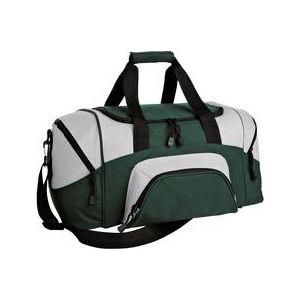 Improved Colorblock Small Sport Duffel Hunter/Grey