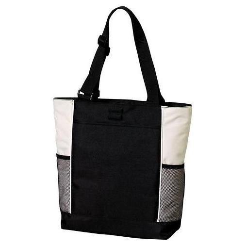 Improved Panel Tote Black/Stone Tote Bags