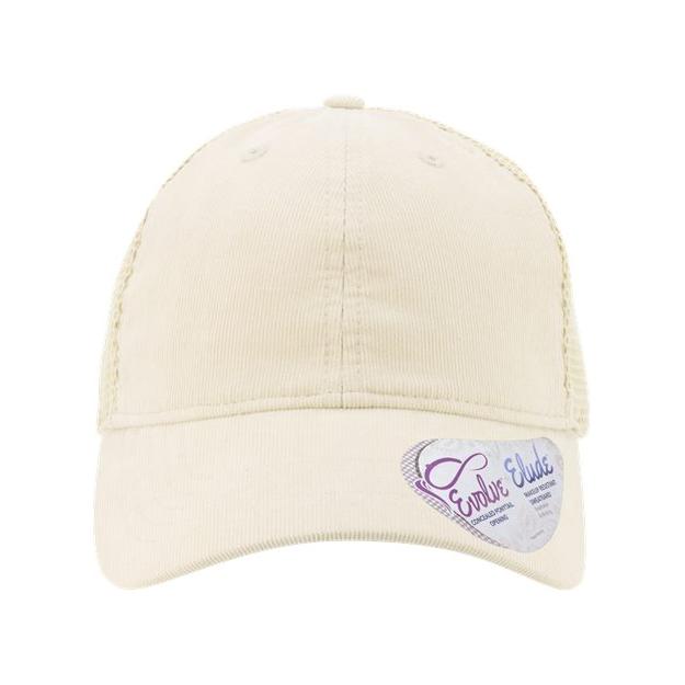Infinity Her Women's Corduroy Cap - Infinity Her JO Vanilla/ Tonal Longhorn/ Vanilla Adjustable Hats