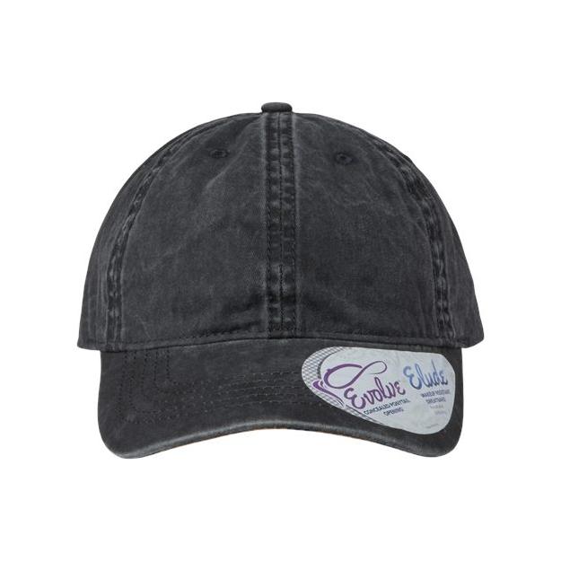 Infinity Her Women's Pigment - Dyed with Fashion Undervisor Cap - Infinity Her CASSIE Black/ Leopard Adjustable Visors