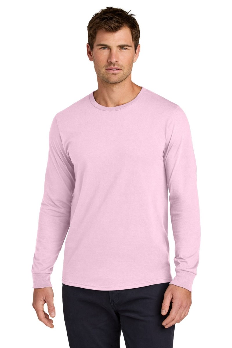 Jerzees Classics ™ Unisex Cotton Long Sleeve T-Shirt 363L - Jerzees 363L Classic Pink S T-Shirts