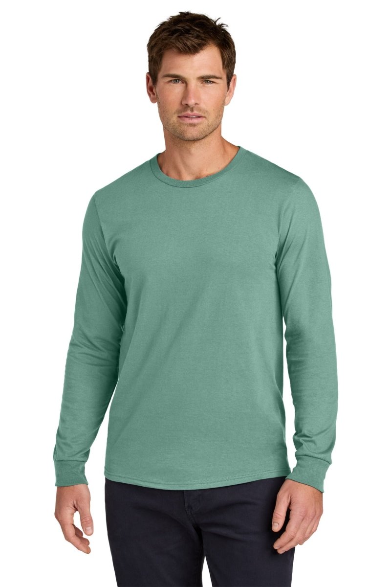 Jerzees Classics ™ Unisex Cotton Long Sleeve T-Shirt 363L - Jerzees 363L Sage S T-Shirts