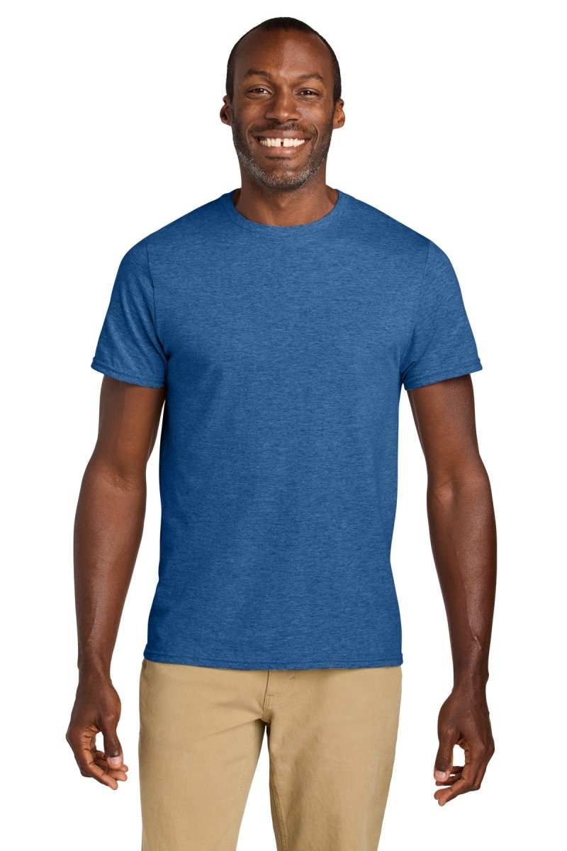 Jerzees Classics ™ Unisex Cotton T-Shirt 363M - Jerzees 363M Retro Heather Royal S T-Shirts