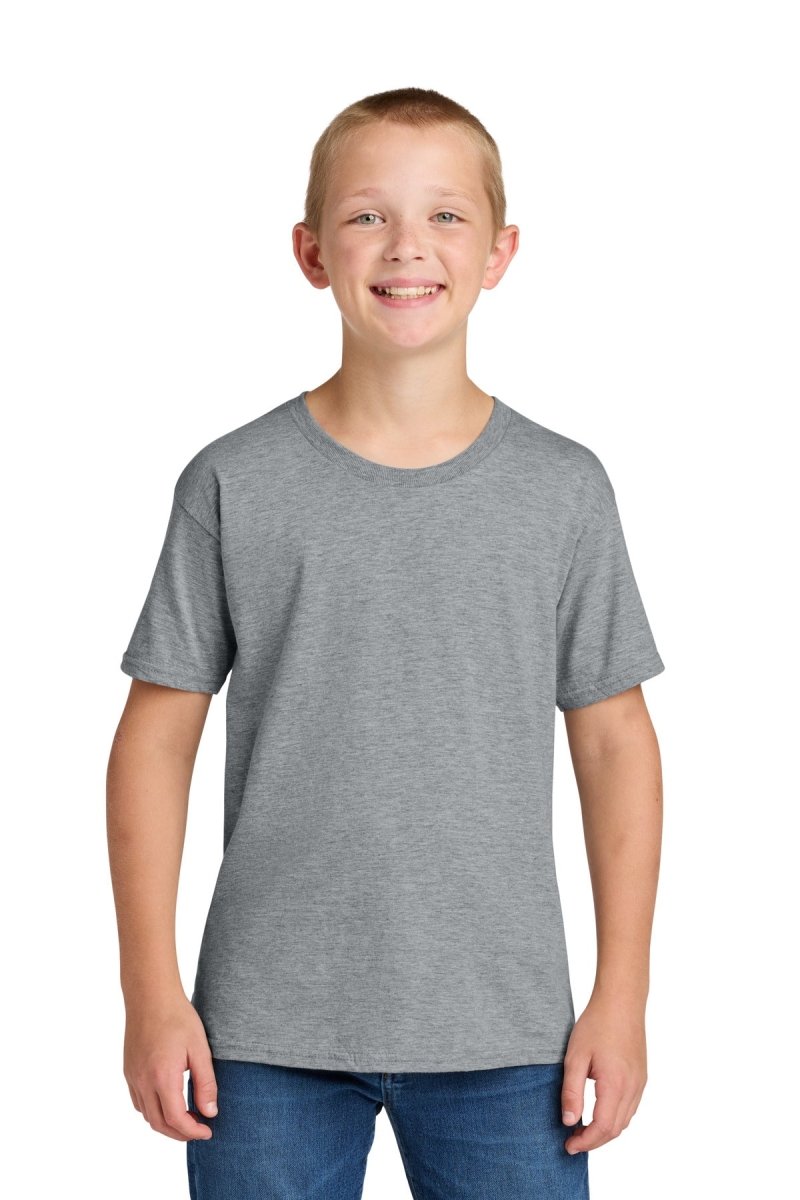 Jerzees Classics ™ Youth Cotton T-Shirt 363Y - Jerzees 363Y Athletic Heather XS T-Shirts