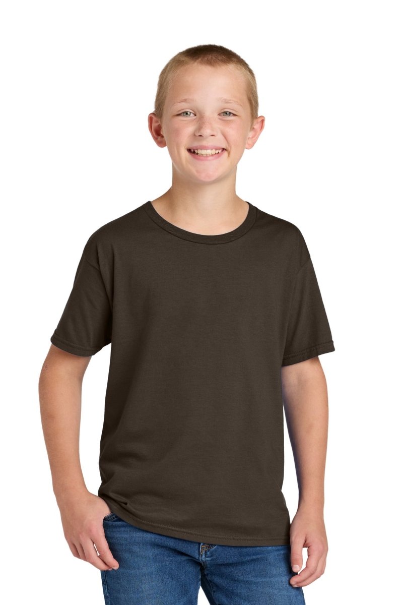 Jerzees Classics ™ Youth Cotton T-Shirt 363Y - Jerzees 363Y Chocolate XS T-Shirts