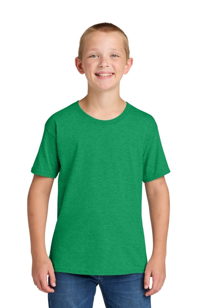 Jerzees Classics ™ Youth Cotton T-Shirt 363Y - Jerzees 363Y Retro Heather Green XS T-Shirts