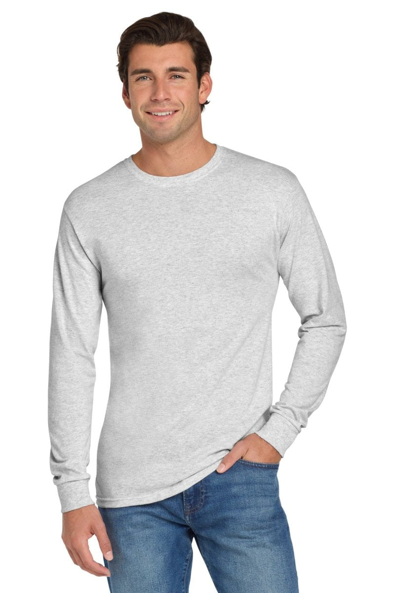 Jerzees ® - Dri - Power ® 50/50 Cotton/Poly Long Sleeve T-Shirt. 29LS - Jerzees 29LS Ash S Long Sleeve T-Shirts