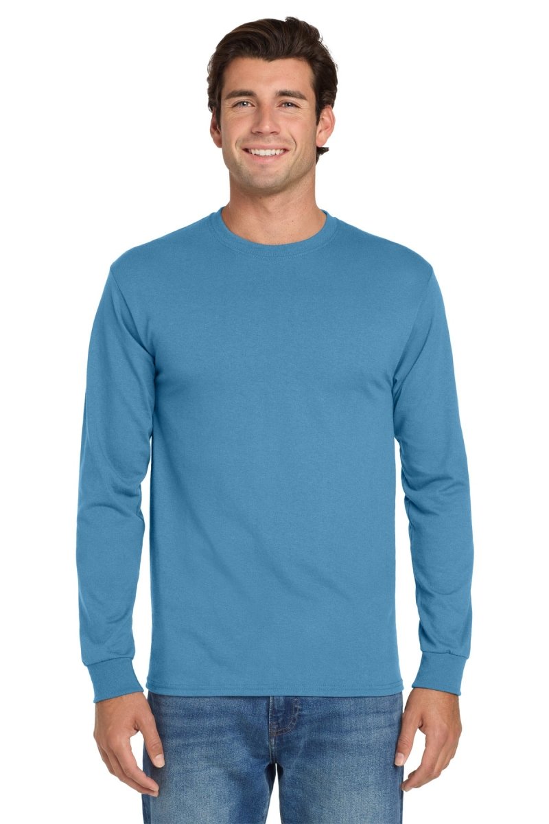 Jerzees ® - Dri - Power ® 50/50 Cotton/Poly Long Sleeve T-Shirt. 29LS - Jerzees 29LS Columbia Blue S Long Sleeve T-Shirts