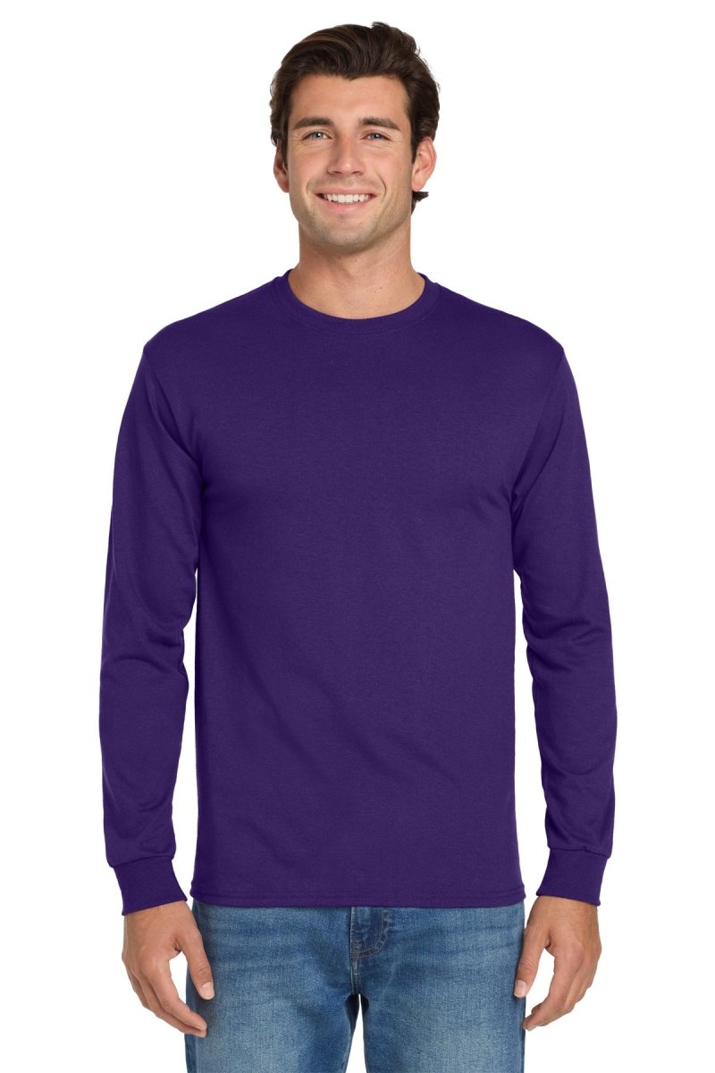 Jerzees ® - Dri - Power ® 50/50 Cotton/Poly Long Sleeve T-Shirt. 29LS - Jerzees 29LS Deep Purple S Long Sleeve T-Shirts