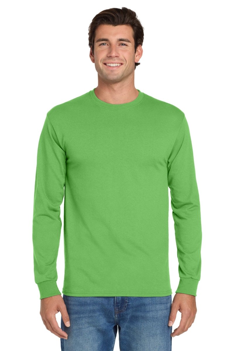 Jerzees ® - Dri - Power ® 50/50 Cotton/Poly Long Sleeve T-Shirt. 29LS - Jerzees 29LS Kiwi S Long Sleeve T-Shirts